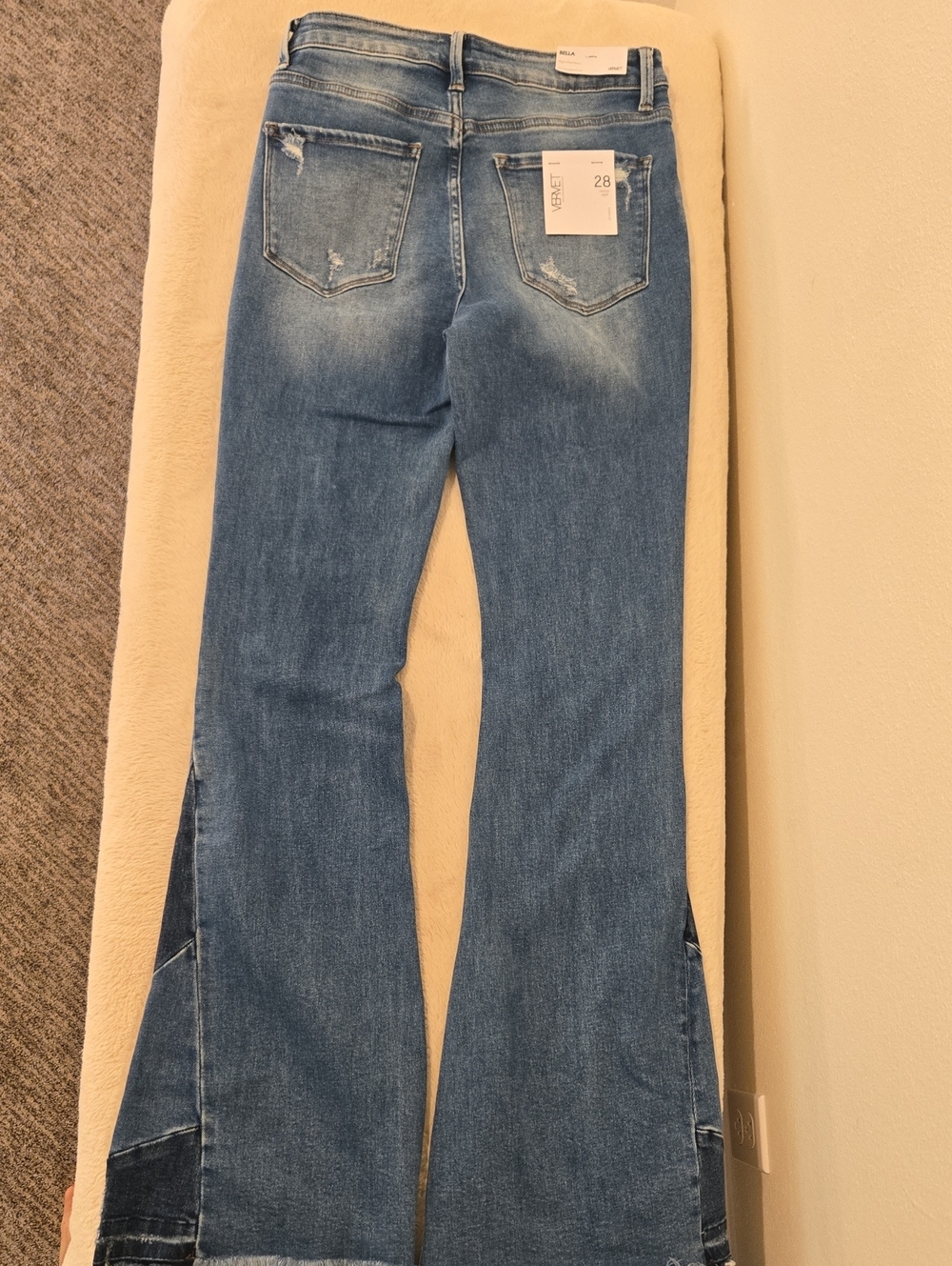 Vervet Bella High Rise Flare Jeans - Picture 6 of 8